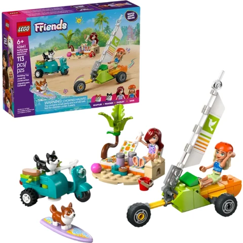 LEGO Friends 42641 Surfing Dogs and Scooter Adventure