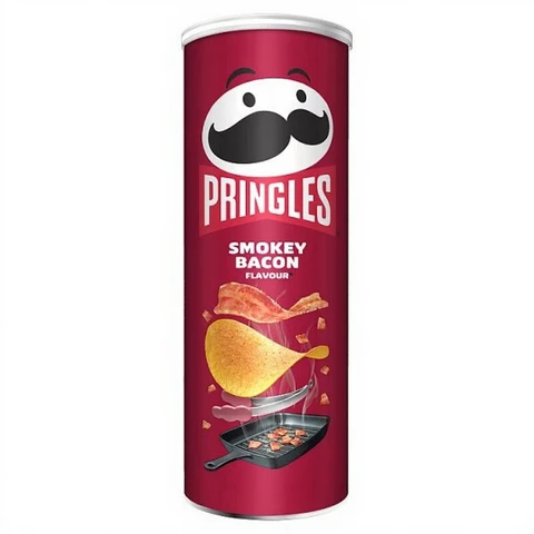 Pringles Chips saveur smokey bacon - 165 g 