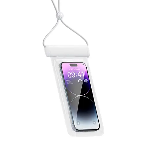 F22 Phone 50m Waterproof Pouch - White