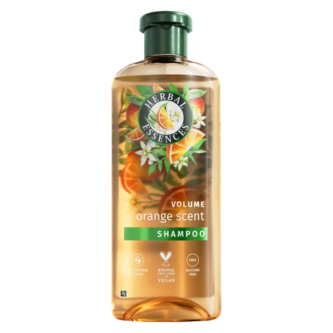 Herbal Essences Orange Scent Volume Shampoo 250ml for Fine Hair, Silicone Free