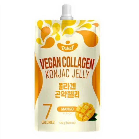 Delief Gelée de konjac saveur mangue - Végane 120 g