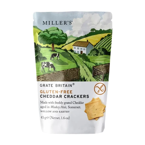 Grate Britain Gluten Free Cheddar 45g