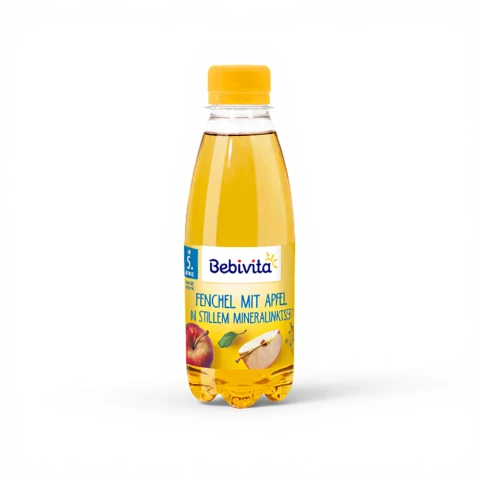Bebivita Fenchel mit Apfel in stillem Mineralwasser (ab 5 Monaten) Multipack 6 x 500 ml