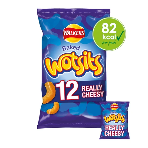 Walkers Wotsits Really Cheesy 12 x 16.5g