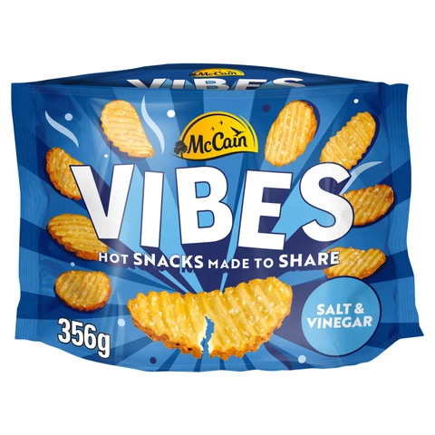 McCain Vibes Salt & Vinegar Hot Potato Snack 356g