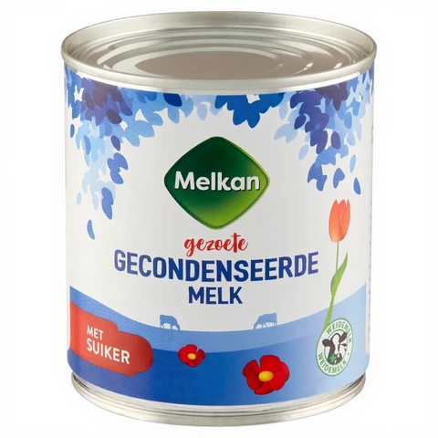Melkan Gezoete Gecondenseerde Melk 397 g