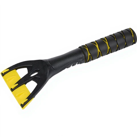Ice scraper, black and yellow