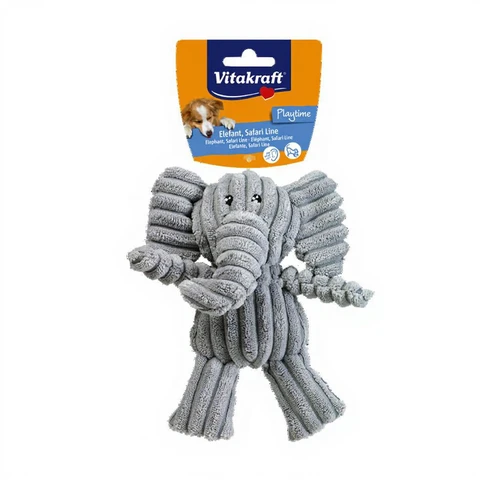 vitakraft Safari Line Plüsch Elefant Hundespielzeug 1 Stück