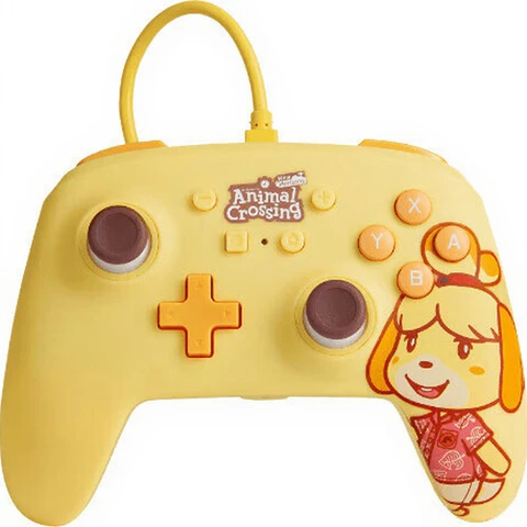 PowerA Verbesserter Kabelgebundener Controller - Animal Crossing - Isabelle (US)
