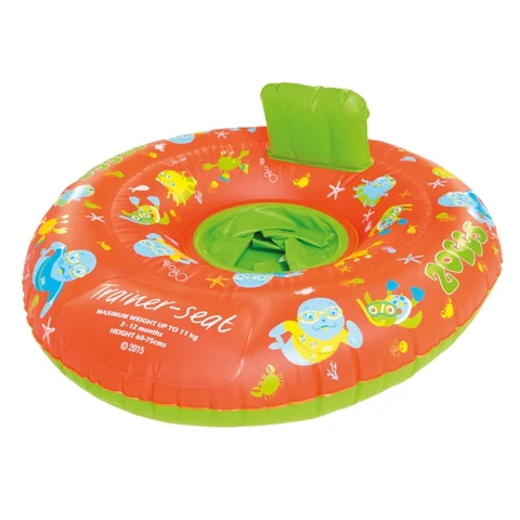 Zoggs Trainer Seat 3-12 Months  Up to 11kg  Orange/Green