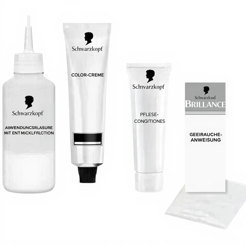 Schwarzkopf Brillance Haarfärbecreme 880 Dunkelbraun 170ml