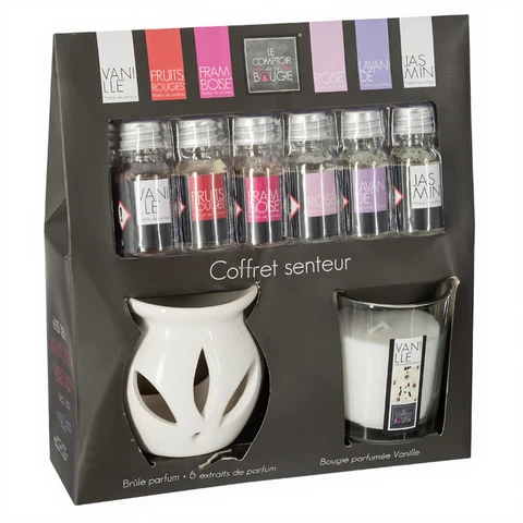 Coffret cadeau parfumé Kili Vanille