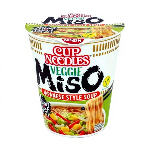 Cup Noodle Veggie Miso, 67g