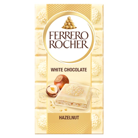 Ferrero Rocher White Block 90g