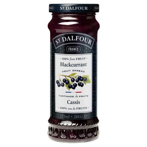 St Dalfour Blackcurrant Spread 284g