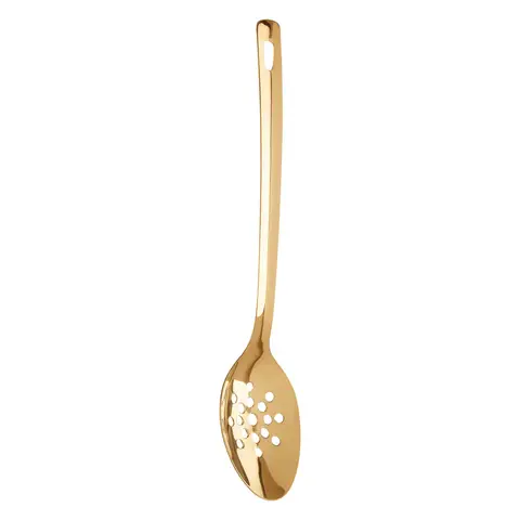 Maison by Premier Gold Finish Slotted Spoon