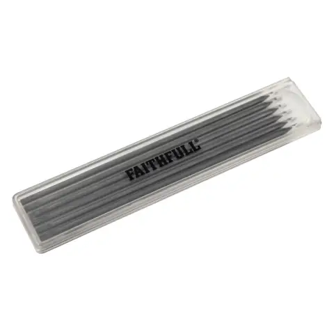 Faithful Black Pencil Marking Refill 6 Pack