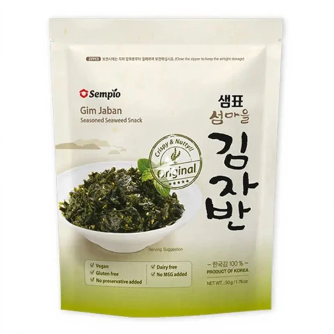 Sempio Original Gewürzter Seetang (Kim) Knusprig 50g