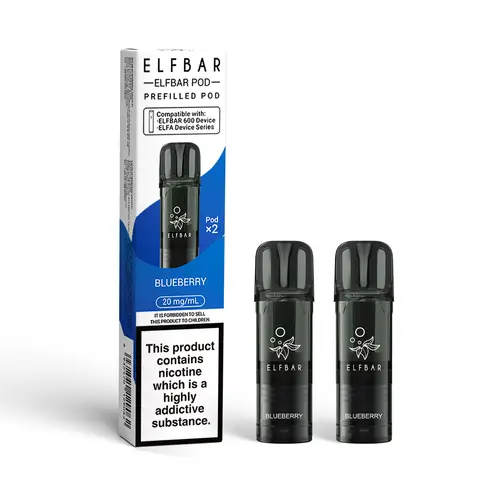 Elfbar 600 Pod X 2 Blueberry