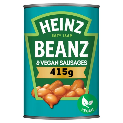 Heinz Beanz & Vegan Sausages 415g