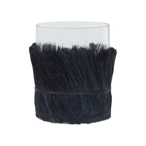 Interiors by Premier Candle Holder Kuta Black Large