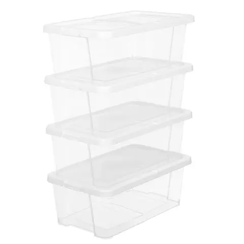 Plastic Shoe Box, 35x20x12.5cm