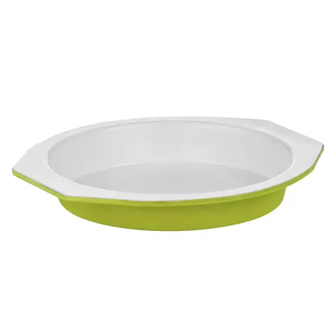 Maison by Premier Lime Green And White Metal Cake Tin