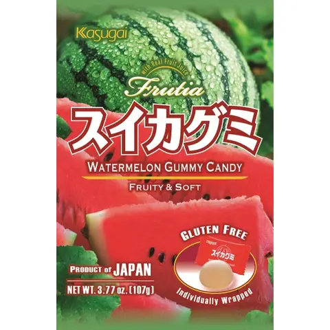 KASUGAI Watermelon Gummy 107g 