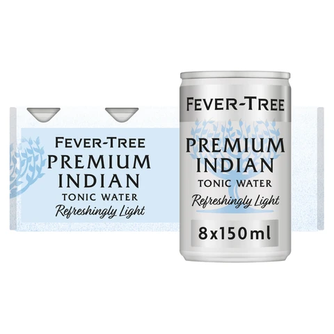 Fever-Tree Naturally Light Tonic Water 8x150ml