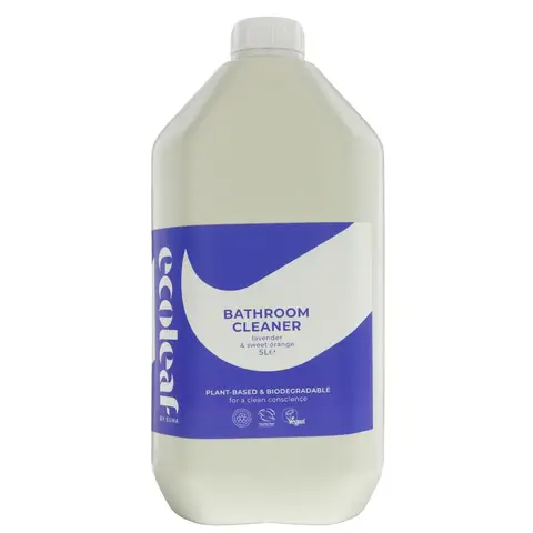 Ecoleaf by Suma Bathroom Cleaner, Lavender & Sweet Orange, 5l