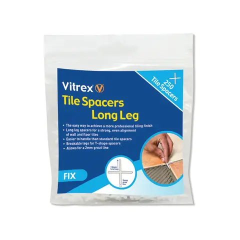 Vitrex  Long Leg Spacer 3mm (Pack 250)