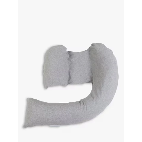 Dreamgenii Cotton Pillow Grey Marl