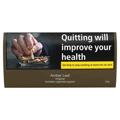 Amber Leaf Original Includes Cigarette Papers 50g