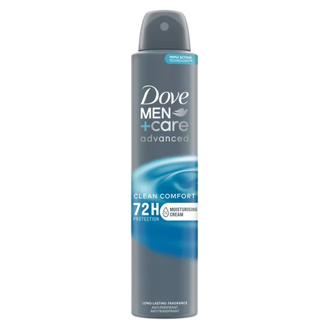 Dove Men+Care Advanced Anti-Perspirant Aerosol Clean Comfort 200ml