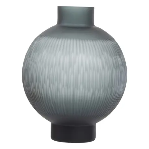 Fifty Five South Vase Hessa Round Grey