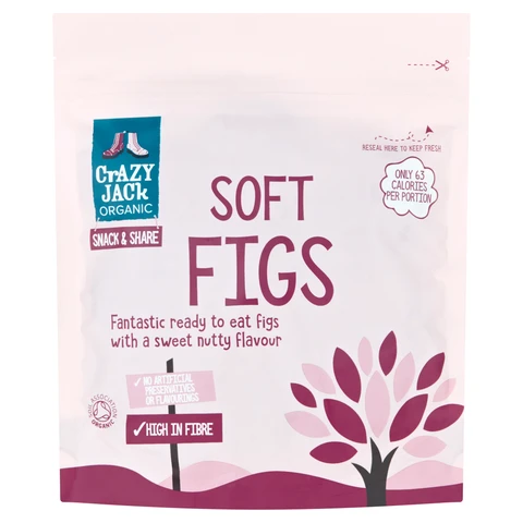 Crazy Jack Organic Soft Figs 200g