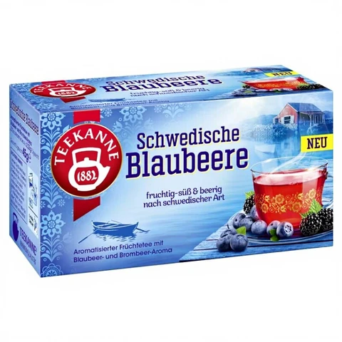 Teekanne Schwedische Blaubeere 20 x 2,5 g