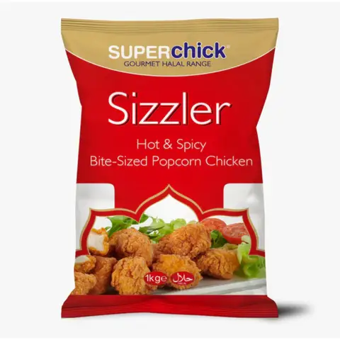 Super Chick Hot & Spicy Popcorn Chicken 1kg