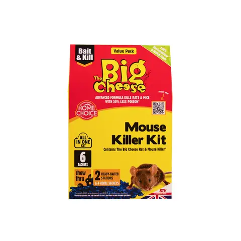 Big Cheese Mouse Killer Sachets 6pk