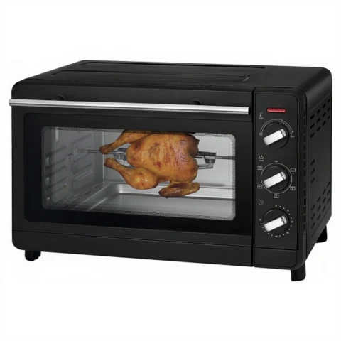 Clatronic MBG-3728 - Grill - 30L 1500W Zwart RVS