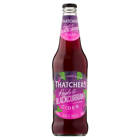 Thatchers Apple & Blackcurrant Cider 500ml (Abv 4%)