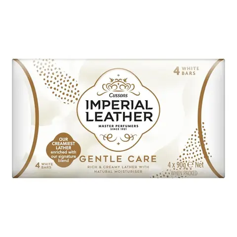 Imperial Leather Gentle Care Bar Soap 4 x 90g
