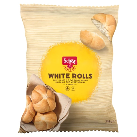 Schar Gluten Free White Rolls 348g