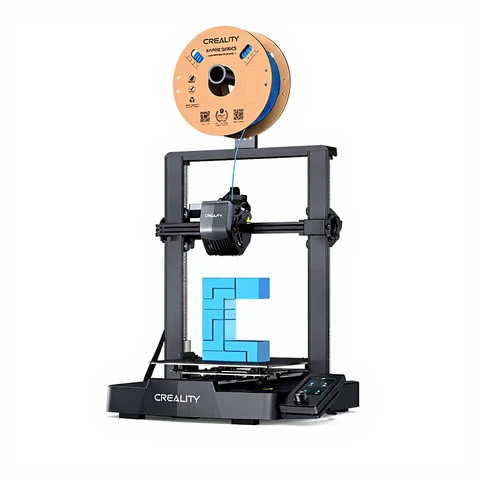 Creality Ender 3 V3 SE Imprimante 3D grande vitesse 250 mm/s avec nivellement automatique CR Touch, extrudeuse directe Sprite et assemblage en 20 min - 220 x 220 x 250 mm