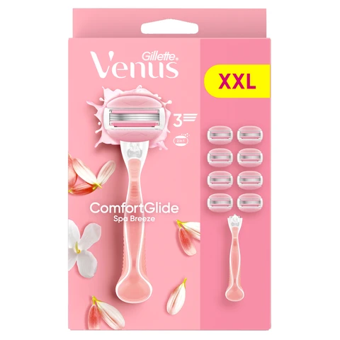 Venus Comfortglide Spa Breeze Razor- 8 Blades