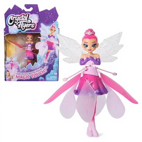 Spin Master Crystal Flyers Interactive Flying Fairy 15cm