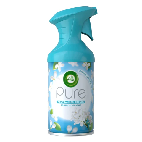 Air Wick Pure Aerosol Air Freshener Spray, Spring Delight, 159g