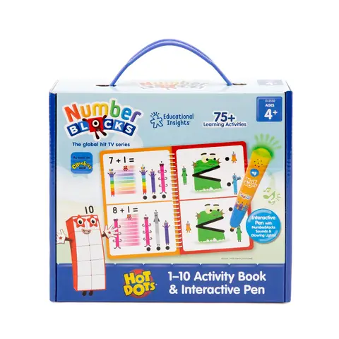 Numberblocks 1-10 Activity Book & Interactive Pen