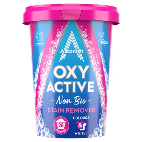 Astonish Oxy Active Non Bio Stain Remover, 625g