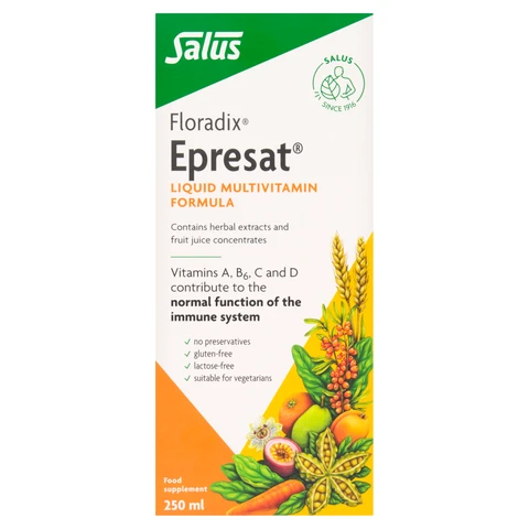 Floradix Epresat Daily Wellness Support Liquid Multivitamin Formula - 250ml